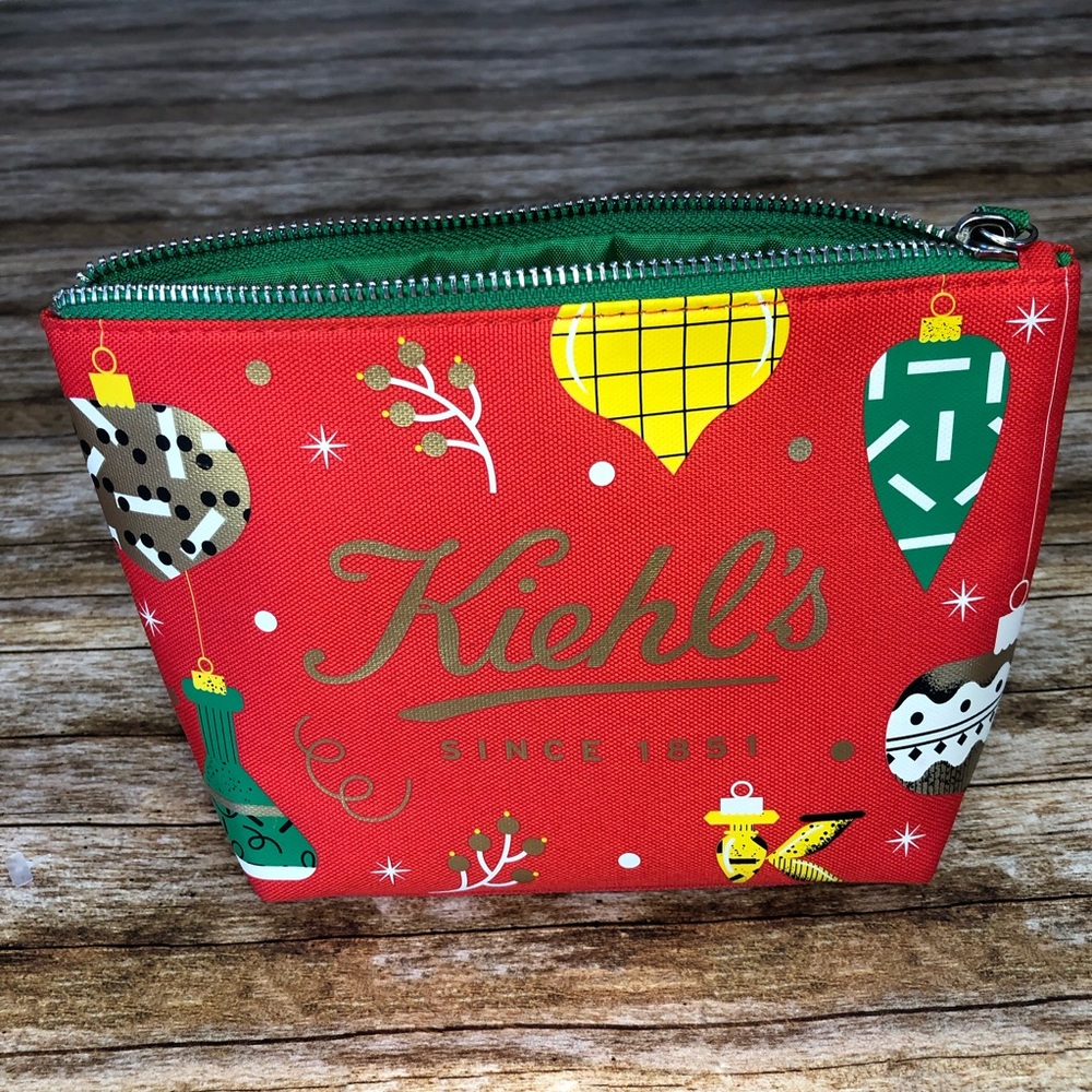 Kiehl’s Limited Edition Christmas Cosmetic Bag